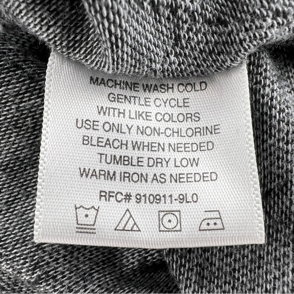 VINTAGE LARGE GEORGE GREY ARGYLE LONG SLEEVE POLO ACADEMIA STRETCH - Picture 11 of 11